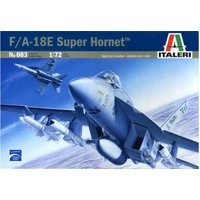Italeri 1/72 F/A-18E Super Hornet Plastic Model Kit