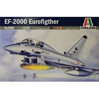 Italeri 1/72 EF-2000 EUROFIGHTER Twin Seater Plastic Model Kit