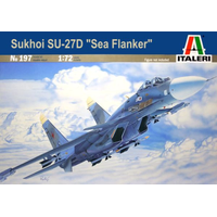 Italeri 1/72 SU-27D Sukhoi Sea Flanker