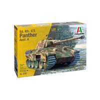 Italeri 1/35 Sd. Kfz. 171 Panther Ausf A Plastic Model Kit