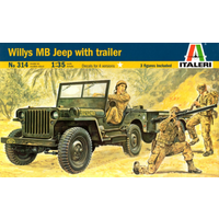 Italeri 1/35 WWII Willys Jeep Kit