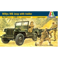 Italeri 1/35 WWII Willys Jeep Kit