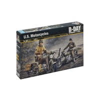 Italeri 1/35 DDay U.S. Motorcyles WWII