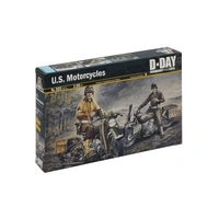 Italeri 1/35 DDay U.S. Motorcyles WWII