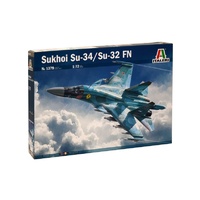 Italeri 1/72 Sukhoi SU-34 Fullback Plastic Model Kit