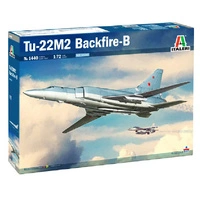 Italeri 1/72 Tu-22M2 Backfire B - New Decals Plastic Model Kit