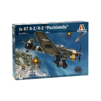 Italeri 1/48 Ju87 B-2/R-2 Stuka "Picchiatello" Plastic Kit 2769