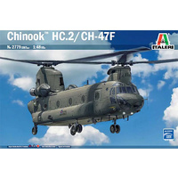 Italeri 1/48 CH-47F Chinook Plastic Model Kit 2779