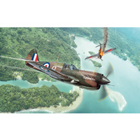 Italeri 1/48 P-40E/K Kittyhawk RAAF Australian Decals
