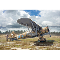 Italeri 1/48 Fiat CR.42 "Falco" Battle of Britain 80th Anniversary Plastic Model Kit