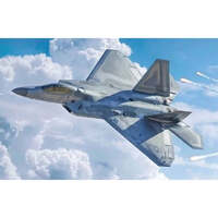 Italeri 1/48 Lockheed Martin F-22A Raptor Plastic Model Kit 2822