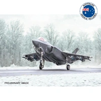 Italeri 1/48 F-35A Lightning II (Beast Mode) w/Australian Decals Plastic Model Kit