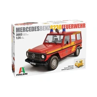 Italeri 1/24 Mercedes Benz G230 Feuerwehr w/Japanese Instruction Manual Plastic Model Kit