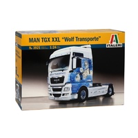 Italeri 1/24 Man TGX XXL Wolf Transporte model kit