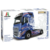 Italeri 1/24 Volvo FH 16 Globetrotter (2012- Med. Roof) 03942 Plastic Model Kit
