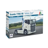 Italeri 1/24 Scania 770S V8 White Cab Plastic Model Kit