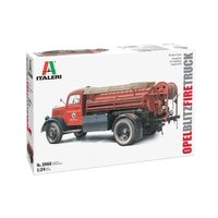 Italeri 1/24 Opel Blitz Fire Truck Plastic Model Kit 3966S