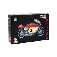 Italeri 1/9 MV Agusta 500CC. Cylinders 1964