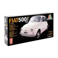 Italeri 1/12 Fiat 500F (1968 Version) Plastic Model Kit