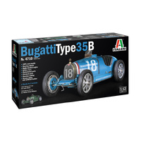 Italeri 1/12 Bugatti Type 35B Plastic Model Kit