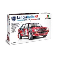 Italeri 1/12 Lancia DELTA 16V HF integrale Sanremo 1989 Plastic Model Kit