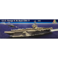 Italeri 1/720 USS George H.W: Bush CVN 77