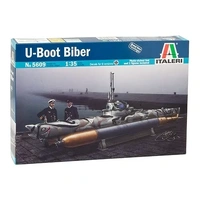 Italeri 1/35 U-Boat "Biber" Midget Submarine "D-Day 80th Anniversary" Plastic Model Kit