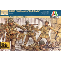 Italeri 1/72 WWII British Paratroopers: Red Devils ITA-06034