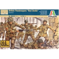 Italeri 1/72 WWII British Paratroopers: Red Devils ITA-06034