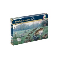 Italeri 1/72 WWII Battlefield Accessories