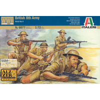 Italeri 1/72 British 8th Army Soldiers
