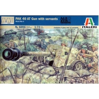 Italeri 1/72 Pak 40 AT Gun with Crew ITA-06096
