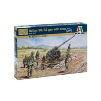 Italeri 1/72 Italian Gun & Crew 6122