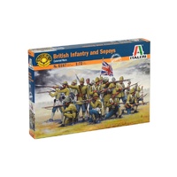 Italeri 1/72 British Infantry and Sepoys (Colonial wars) Plastic Kit 6187S
