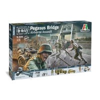 Italeri 1/72 Pegasus Bridge D-Day 75th Anniv. Battle Set