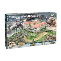Italeri 1/72 Montecassino 1944: Gustav Line Battle Set Plastic Model Kit 06198