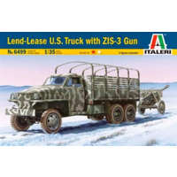 Italeri 1/35 Land Lease US Truck + ZIS-3 Gun