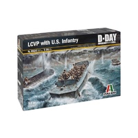 Italeri 1/35 DDay LCVP + US Infantry