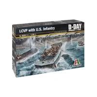 Italeri 1/35 DDay LCVP + US Infantry