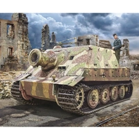 Italeri 1/35 38cm RW 61 aus Sturmmorser Tiger Tank 06573 Plastic Model Kit
