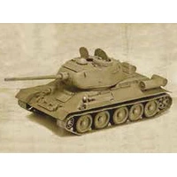Italeri 1/35 T-34/85 Korean War – With Metal Barrel PE Sheet – Glueable Rubber Tracks Plastic Model Kit