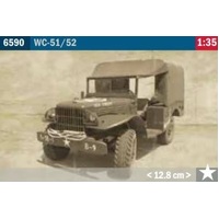 Italeri 1/35 Dodge WC51/52. 1/35 Scale Plastic Model Kit