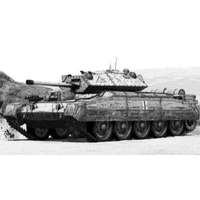 Italeri 1/35 Crusader Mk. III & British Tank Crew Plastic Model Kit 6592