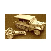 Italeri 1/35 Sd.Kfz. 10 DEMAG D7 w/ 7.5cm Le.IG 18 & Crew Plastic Model Kit