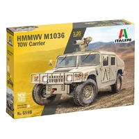 Italeri 1/35 HMMWV M966 TOW Carrier Plastic Model Kit