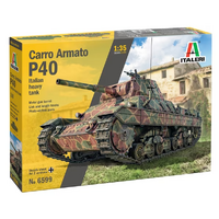 Italeri 1/35 Carro Armato P40 Plastic Model Kit