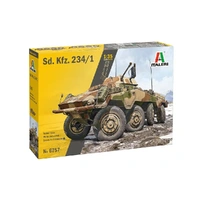 Italeri 1/35 Sd.Kfz. 234/1 - New Decals Plastic Model Kit
