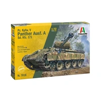 Italeri 1/72 Pz.Kpfw. V Panther Ausf. A Plastic Model Kit
