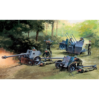 Italeri 1/72 PAK35-PAK40-Flak 38 Guns German
