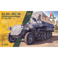 Italeri 1/72 Sd. Kfz. 251/10 Plastic Model Kit